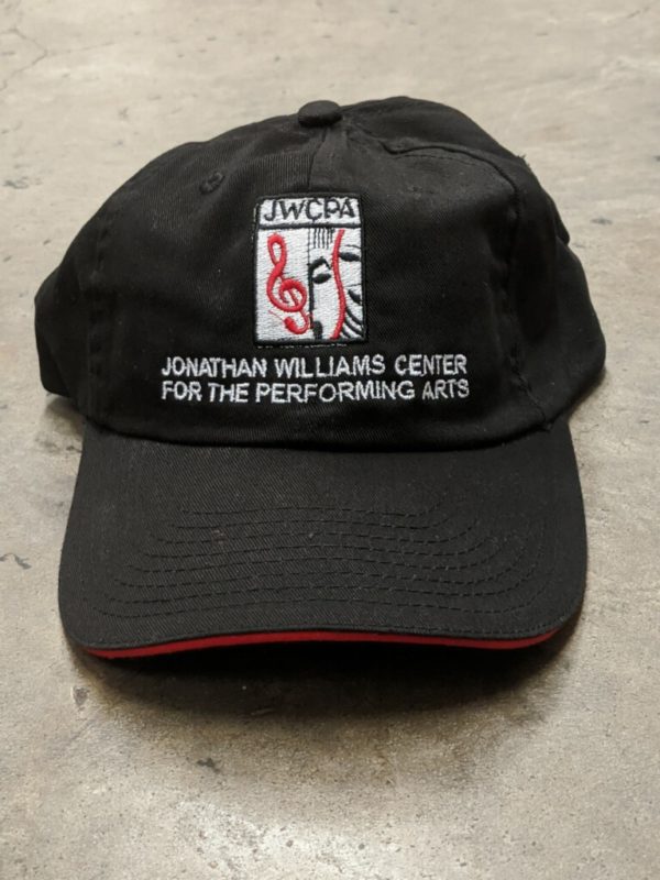 Black Embroidered JWCPA Cap with Red Beak